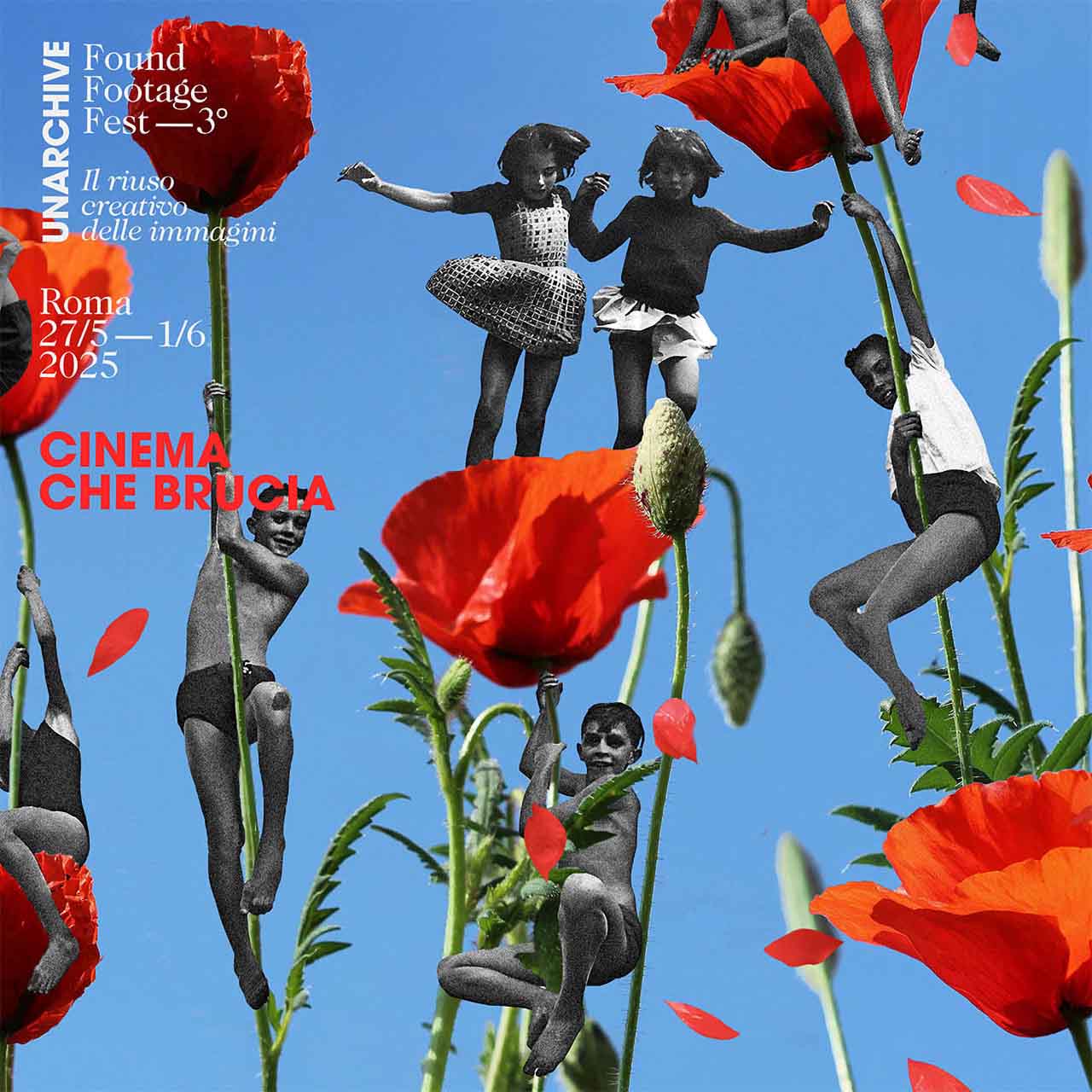 Visual identity and video design for UNARCHIVE FEST 2025 by Gianluca Abbate