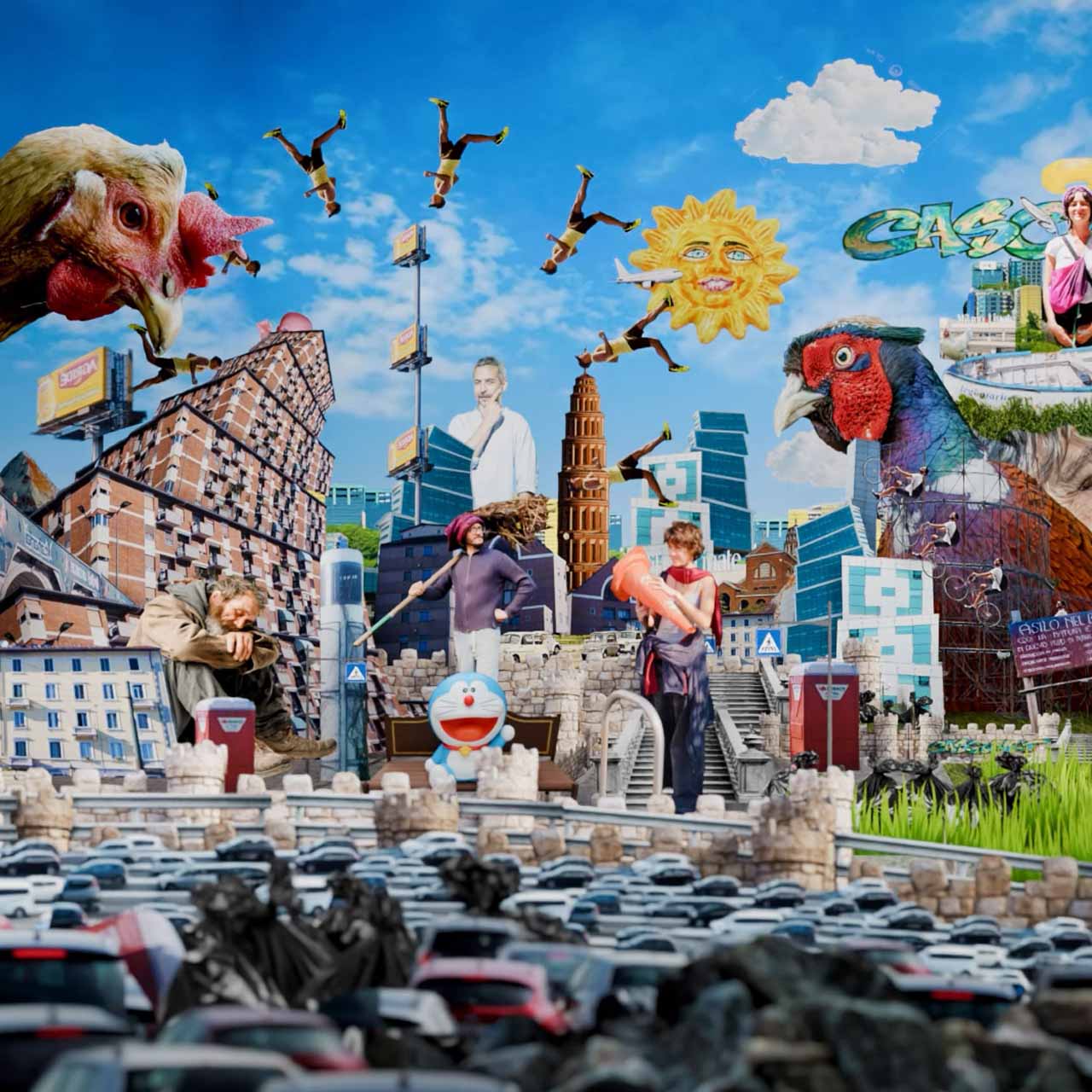 Cascinet video installation by Gianluca Abbate